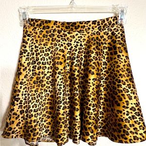 Animal print(Leopard) Tennis Skirt. Jai Ami Brand NWT size 12.